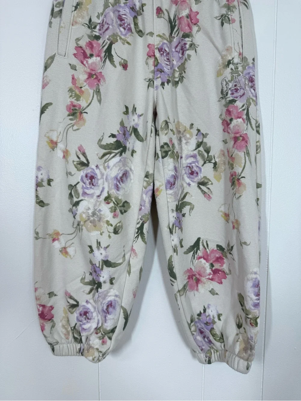 Gap X LoveShackFancy Floral Sweatpants